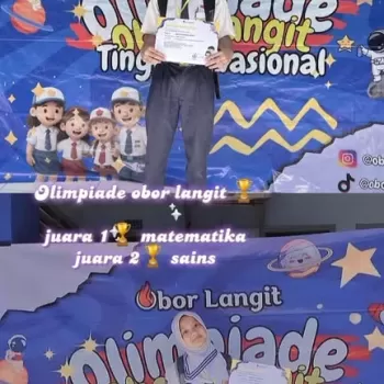 JUARA OLIMPIADE OBOR LANGIT 